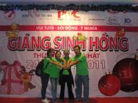 Hình ảnh hội chợ Giáng Sinh Hồng