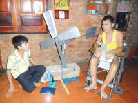 Đèn chạy bằng sức gió