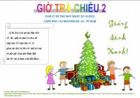 GIỜ TRÀ CHIỀU 2 - GIÁNG SINH XANH, 22/12/2012 tại TPHCM