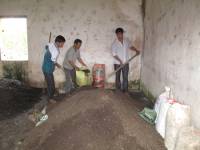 Biến rác thải thành... hoa màu