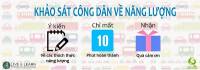 KHẢO SÁT CÔNG DÂN VỀ NĂNG LƯỢNG